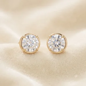 Diamond Stud Earrings artificial jewellery