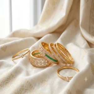 Elegant Gold Bangles